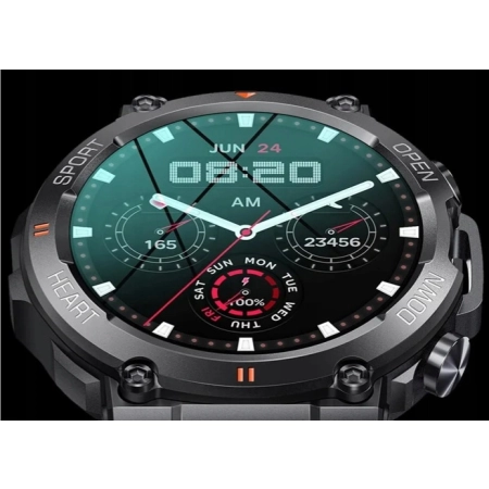 SMARTWATCH WENOM K56 PRO 360x360 ROZMOWY MENU PL WODOODPORNY SPORTOWY watch