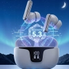 SŁUCHAWKI BEZPRZEWODOWE dokanałowe TWS XY19 bluetooth DWA mikrofony ANC ENC