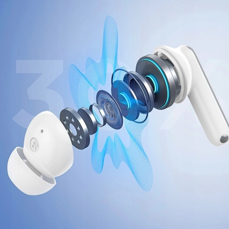 SŁUCHAWKI BEZPRZEWODOWE dokanałowe TWS XY19 bluetooth DWA mikrofony ANC ENC