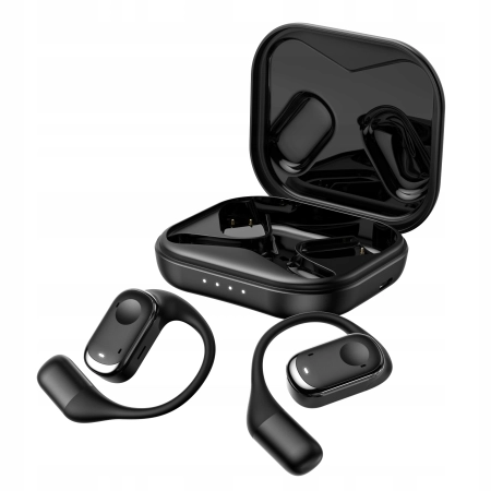 SŁUCHAWKI bezprzewodowe ZAUSZNE TWS Y30 ENC bluetooth 5.3 do rozmów sport