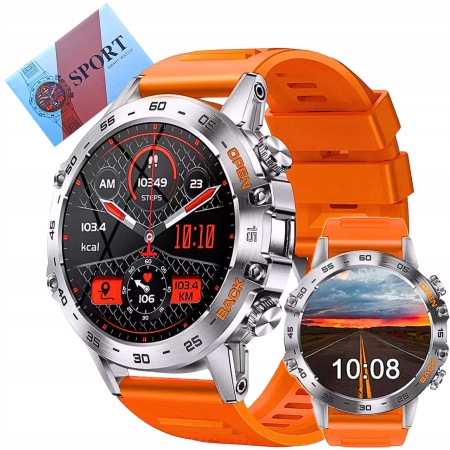 SMARTWATCH ZEGAREK K52 ROZMOWY MENU PL bluetooth WODOODPORNY SPORTOWY watch