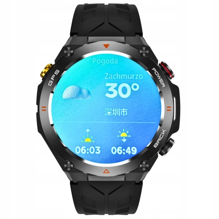 SMARTWATCH WENOM GPS Menu PL Sport Watch 412 x 412 Krokomierz PULSOMETR