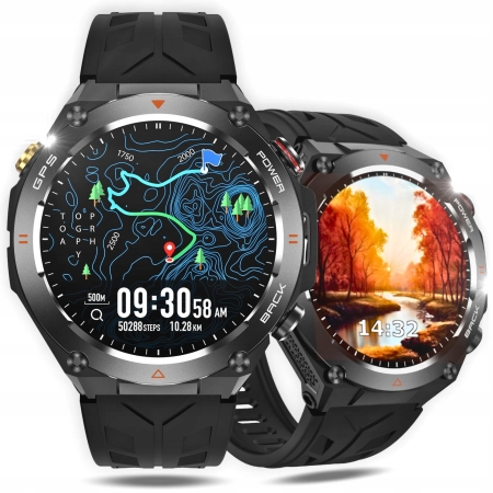 SMARTWATCH WENOM GPS Menu PL Sport Watch 412 x 412 Krokomierz PULSOMETR