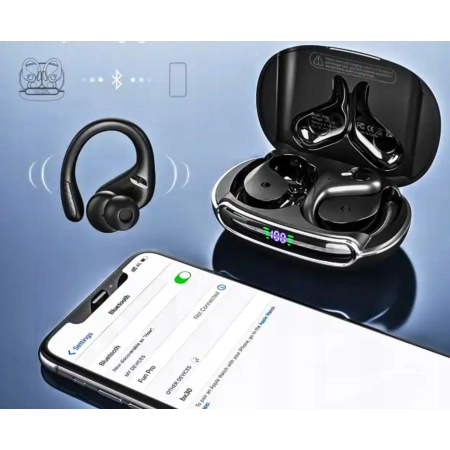 SŁUCHAWKI BEZPRZEWODOWE BLUETOOTH DOKANAŁOWE SPORTOWE ROZMOWY do biegania