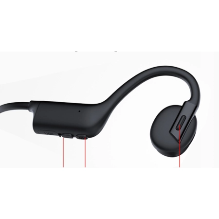 SŁUCHAWKI BEZPRZEWODOWE PRZEWODNICTWO KOSTNE BLUETOOTH SPORTOWE słuch s23