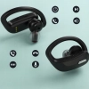 SŁUCHAWKI bezprzewodowe ZAUSZNE dokanałowe T17 do biegania bluetooth 5.3