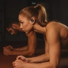 SŁUCHAWKI bezprzewodowe ZAUSZNE dokanałowe T17 do biegania bluetooth 5.3
