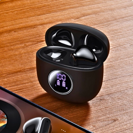 SŁUCHAWKI bezprzewodowe TWS Y20 ENC 2 mikrofony WODOODPORNE LED EKRAN BT5.3