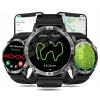 SMARTWATCH MĘSKI GPS ZEGAREK WODOODPORNY IP68 3ATM MENU PL ROZMOWY AMOLED