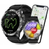 SMARTWATCH MĘSKI GPS ZEGAREK WODOODPORNY IP68 3ATM MENU PL ROZMOWY AMOLED