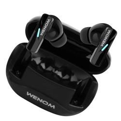SŁUCHAWKI BEZPRZEWODOWE ANC ENC Bluetooth 5.3 Dwa Mikrofony HD BASS WENOM
