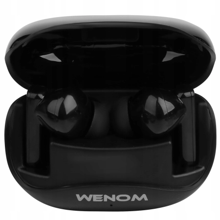 SŁUCHAWKI BEZPRZEWODOWE ANC ENC Bluetooth 5.3 Dwa Mikrofony HD BASS WENOM