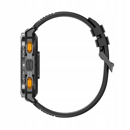 ZEGAREK SMARTWATCH MĘSKI DAMSKI WODOODPORNY 5 ATM Z ROZMOWAMI MENU POLSKIE