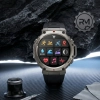 SMARTWATCH MĘSKI GPS ZEGAREK WODOODPORNY IP69K 5 ATM MENU PL ROZMOWY AMOLED