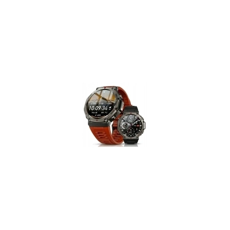 SMARTWATCH MĘSKI GPS ZEGAREK WODOODPORNY IP69K 5 ATM MENU PL ROZMOWY AMOLED