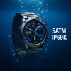 SMARTWATCH MĘSKI WODOODPORNY 5 ATM GPS rozmowy MENU POLSKIE smart WATCH