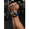 SMARTWATCH MĘSKI WODOODPORNY 5 ATM GPS rozmowy MENU POLSKIE smart WATCH