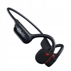 Słuchawki kostne bezprzewodowe wodoodporne pamięć 32GB prawdziwe kostne MP3 Słuchawki kostne bezprzewodowe wodoodporne pamięć 32GB prawdziwe kostne MP3