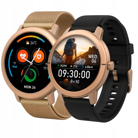 Smartwatch Damski elegancki sport 360mah 466x466 ROZMOWY wodoodpornośc 5ATM
