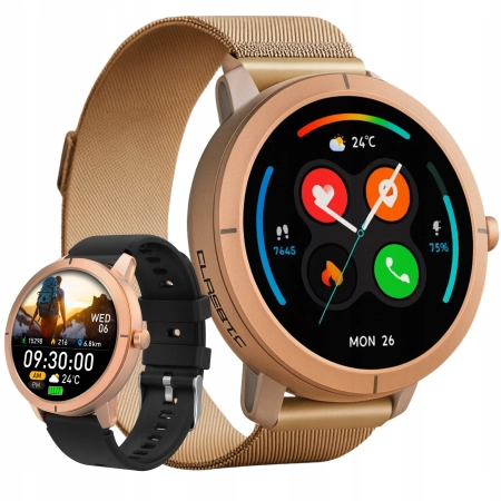 Smartwatch Damski elegancki sport 360mah 466x466 ROZMOWY wodoodpornośc 5ATM