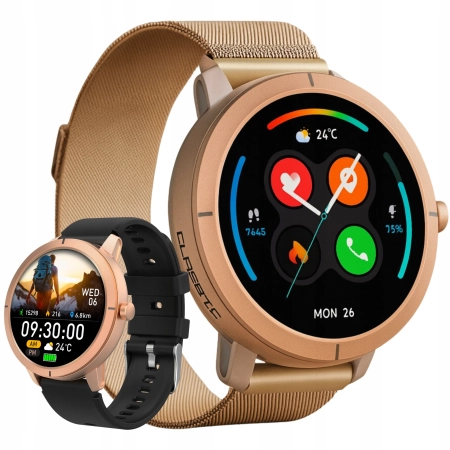 Smartwatch Damski elegancki sport 360mah 466x466 ROZMOWY wodoodpornośc 5ATM