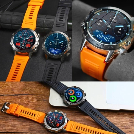 SMARTWATCH ZEGAREK K52 ROZMOWY MENU PL bluetooth WODOODPORNY SPORTOWY watch