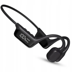 Słuchawki kostne bezprzewodowe wodoodporne pamięć 32GB prawdziwe kostne MP3 Słuchawki kostne bezprzewodowe wodoodporne pamięć 32GB prawdziwe kostne MP3