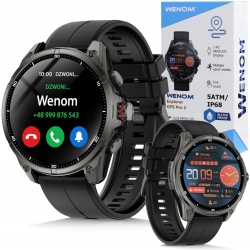 Smartwatch Męski Wenom Explorer 2 PRO MAX GPS AMOLED Wodoodporny 5ATM