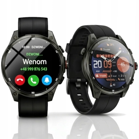 Smartwatch Męski Wenom Explorer 2 PRO MAX GPS AMOLED Wodoodporny 5ATM