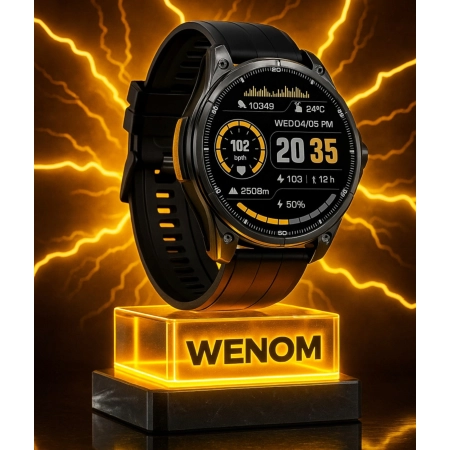 Smartwatch Męski Wenom Explorer 2 PRO MAX GPS AMOLED Wodoodporny 5ATM