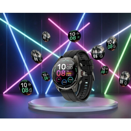 Smartwatch Męski Wenom Explorer 2 PRO MAX GPS AMOLED Wodoodporny 5ATM