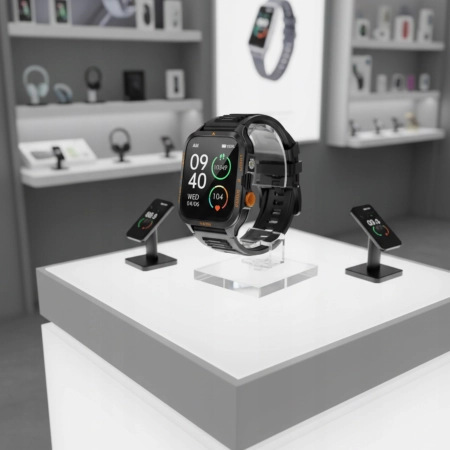 SMARTWATCH Zegarek sport 880mAh Bluetooth wodoodporności 3atm IP68 WATCH