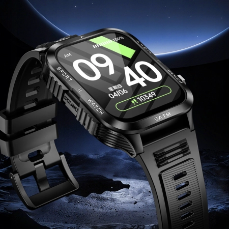 SMARTWATCH Zegarek sport 880mAh Bluetooth wodoodporności 3atm IP68 WATCH