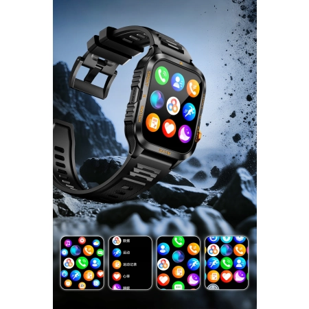 SMARTWATCH Zegarek sport 880mAh Bluetooth wodoodporności 3atm IP68 WATCH