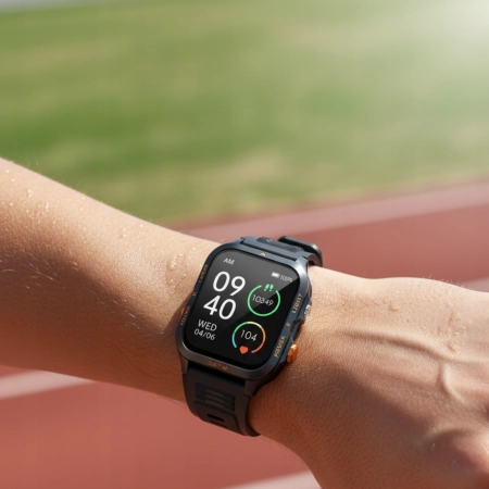 SMARTWATCH Zegarek sport 880mAh Bluetooth wodoodporności 3atm IP68 WATCH
