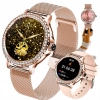 SMARTWATCH DAMSKI MENU PL NX19 ELEGANCKI WODOODPORNE KROKOMIERZ PULS Smart