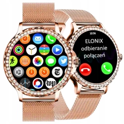 SMARTWATCH DAMSKI MENU PL NX19 ELEGANCKI WODOODPORNE KROKOMIERZ PULS Smart SMARTWATCH DAMSKI MENU PL NX19 ELEGANCKI WODOODPORNE KROKOMIERZ PULS Smart