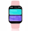 Smartwatch Wenom DAMSKI różowy BLUETOOTH ZEGAREK SMART WATCH WODOODPORNY