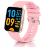Smartwatch Wenom DAMSKI różowy BLUETOOTH ZEGAREK SMART WATCH WODOODPORNY