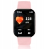 Smartwatch Wenom DAMSKI różowy BLUETOOTH ZEGAREK SMART WATCH WODOODPORNY