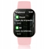 Smartwatch Wenom DAMSKI różowy BLUETOOTH ZEGAREK SMART WATCH WODOODPORNY