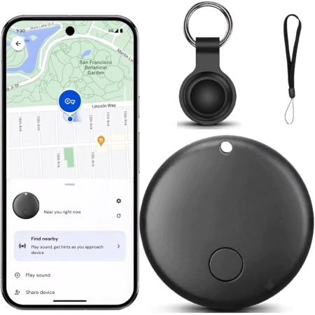 Inteligentny lokalizator do systemu Android i Apple wydaje dźwięk dzwoni