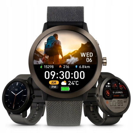Smartwatch Damski męski unisex 360mah 466x466 ROZMOWY wodoszczelności 5ATM