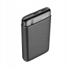 Powerbank Forever TB-100M 2xUSB i USB-C 10000 mAh czarny