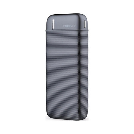 Powerbank Forever TB-100M 2xUSB i USB-C 10000 mAh czarny