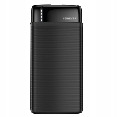 Powerbank Forever TB-100M 2xUSB i USB-C 10000 mAh czarny