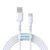 Kabel BWOO USB - USB typ C 2 m biały