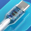 Kabel BWOO USB - USB typ C 2 m biały