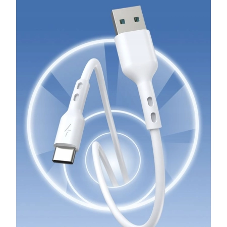 Kabel BWOO USB - USB typ C 2 m biały