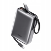 BWOO power bank P73 22.5W 20000 mAh z 2 wbudowanymi kablami 1 x USB-C 1 x L